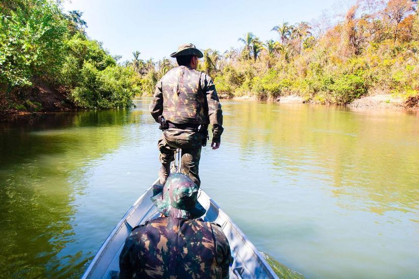 Batalhão Ambiental intensifica ações em rios de MT durante piracema