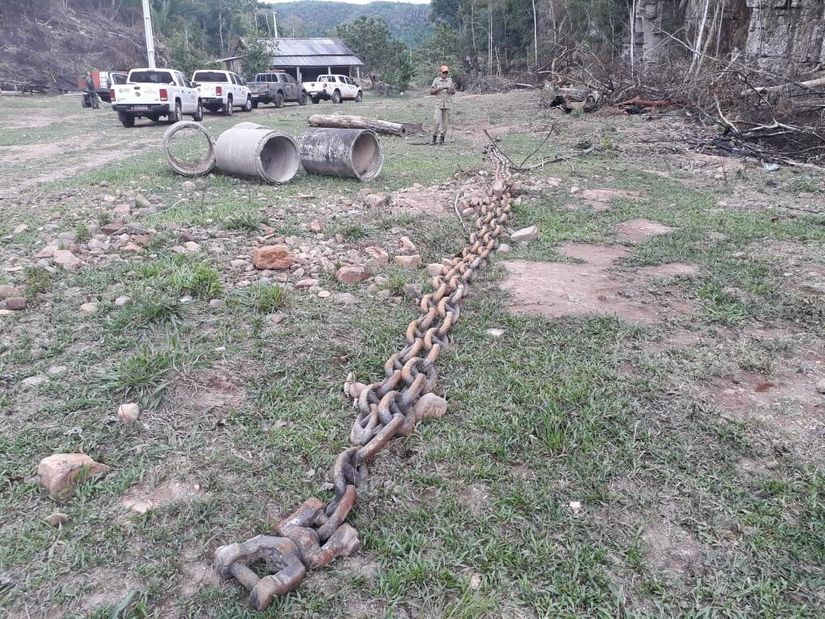Sema aplica R$ 300 mil em multas durante fiscalização em Parque Estadual