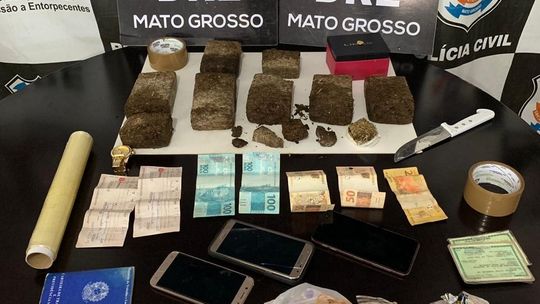 DRE fecha ponto de distribuição de drogas e prende três em VG 