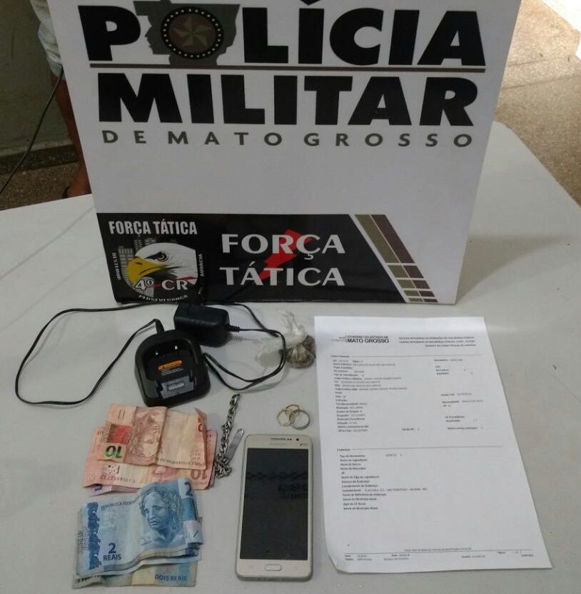Homem procurado pela Justiça é preso pela PM em Rondonópolis