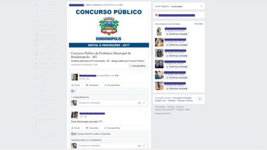 Anúncio de Concurso Público deixa concursados em polvorosa