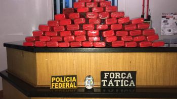 Denúncia leva PM, PJC e PF a prender homem com 61 tabletes de maconha na BR-163