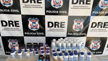 Produtos com venda proibida são apreendidos em suplementaria