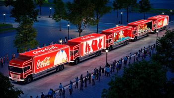 Pantanal Shopping recebe a caravana de natal da Coca-cola