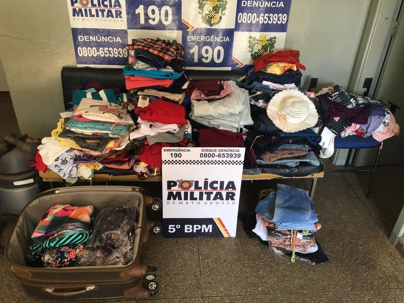 Menor é apreendido com produtos furtados de loja em Rondonópolis