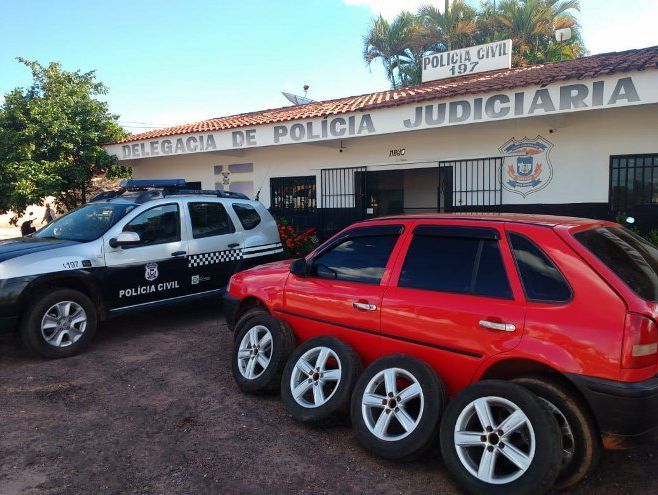 Autores de furto em oficina mecânica são presos pela Polícia Civil