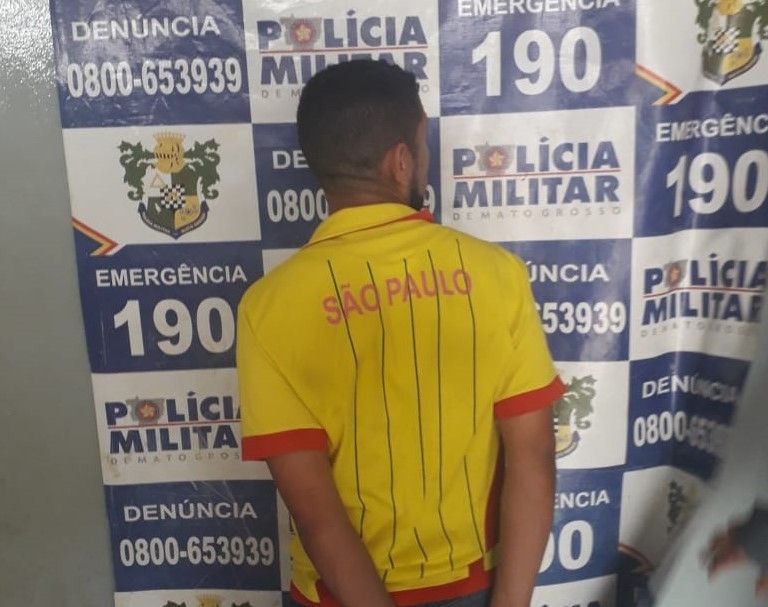 Homem é preso após espancar ex-mulher com pedaço de ferro em Rondonópolis 