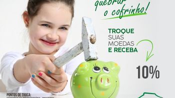 Concessionária morro da mesa realiza campanha para arrecadar moedas