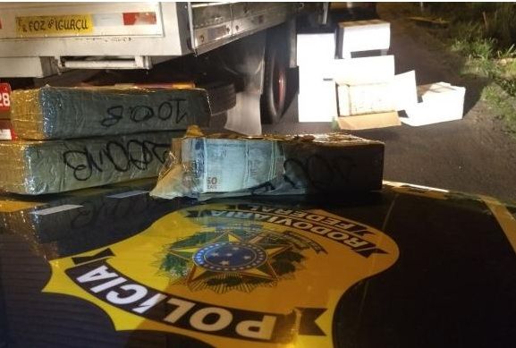 PRF apreende R$ 12 milhões escondidos em carga de alface