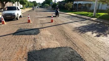 Mais dez bairros recebem tapa buracos essa semana em Rondonópolis