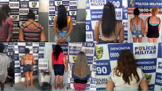 PM registra mais de 3 mil mulheres presas; maioria é aliciada por companheiros