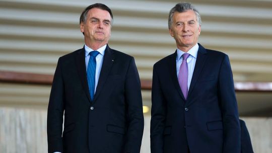 Bolsonaro e Macri se reúnem em Buenos Aires nesta quinta-feira