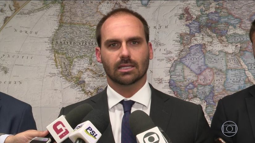 EUA formalizam aval à indicação de Eduardo Bolsonaro para a embaixada de Washington