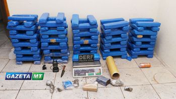 Traficante do Comando Vermelho é preso em flagrante pela Derf com 100 tabletes de maconha 