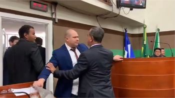 Vereador agride “colega” durante sessão da Câmara de Cuiabá 
