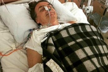 Vídeo mostra Bolsonaro em hospital após cirurgia; assista
