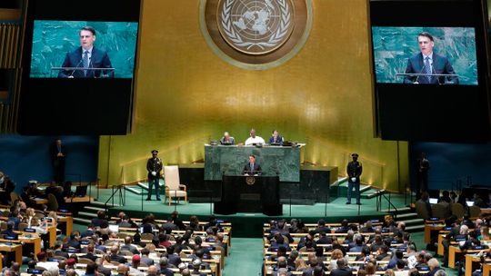 Em discurso na ONU, Bolsonaro destaca riqueza da Amazônia