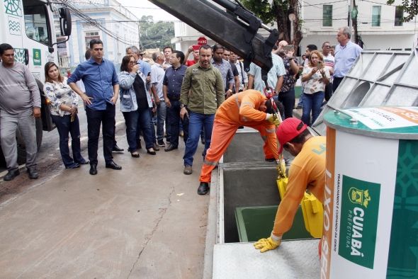 Lixeiras subterrâneas inovadoras fazem Cuiabá avançar no caminho da sustentabilidade