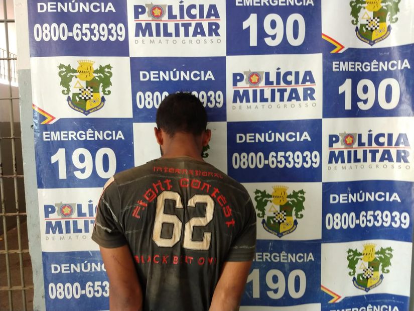 Com espertos, vítima domina ladrão que é preso em Rondonópolis