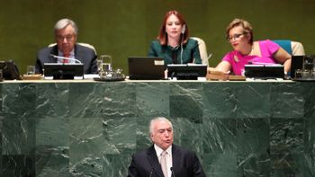 "Temos orgulho de nossa tradição de acolhimento", diz Temer na ONU