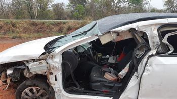 Homem morre e esposa e filho ficaram feridos em acidente na BR-070