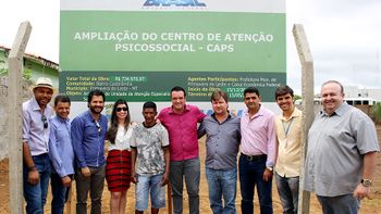 Lançamento da obra do CAPS I marca a estruturação da rede de atendimento psicossocial 