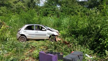 Capotamento na MT-060 deixa idoso morto e três pessoas em estado grave 