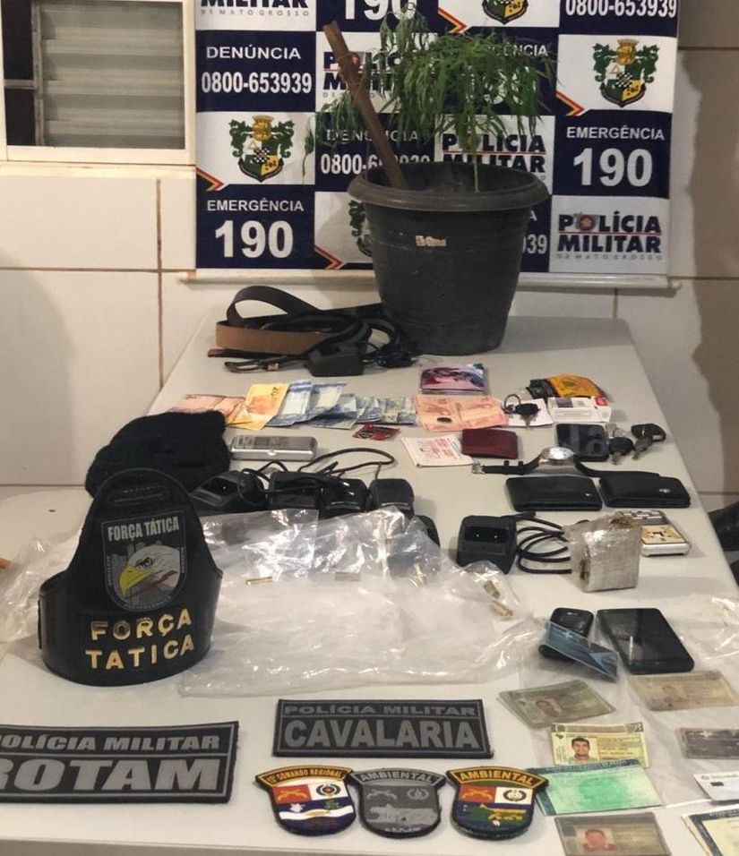 Grupo é preso por envolvimento em ataque a base da PM