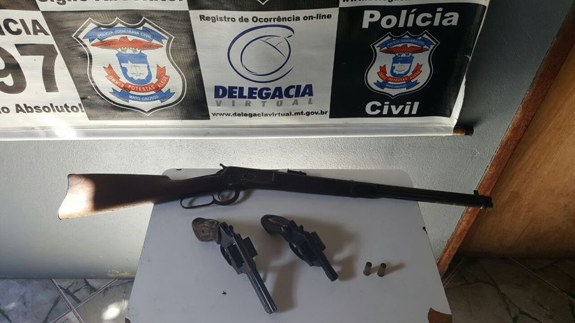 Polícia Civil prende suspeito de fornecer armas para prática de crimes em Rondonópolis 
