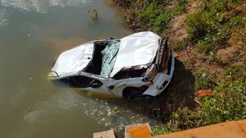 Polícia encontra caminhonete de empresário desaparecido em rio e bombeiros fazem busca