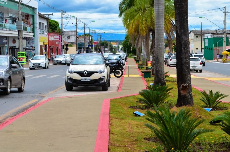Revitalização em primeiro trecho da Av. das Palmeiras é concluída