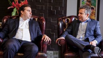 Governador recebe apoio de presidente da Câmara dos Deputados para liberação do FEX