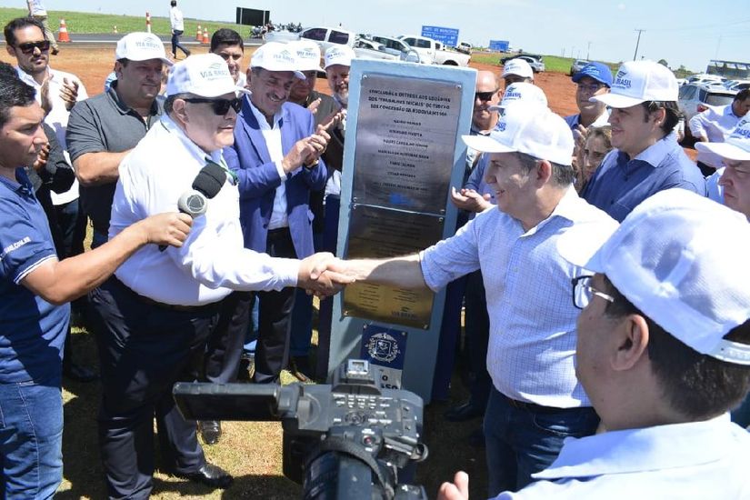 Obra entregue pelo Governo beneficiará mais de 20 mil moradores de Alto Araguaia e Alto Taquari