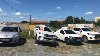 PM recupera quatro veículos roubados avaliados em mais de 450 mil em barracão