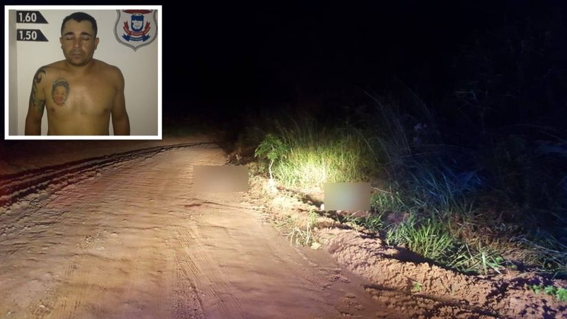 Suspeito de mandar assassinar casal com dezenas de facadas é preso em MT