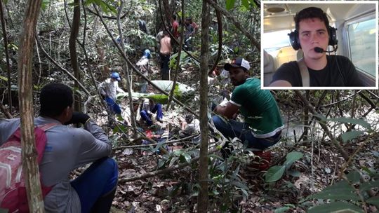 Com queimaduras e desidratado piloto segue internado sem previsão de alta