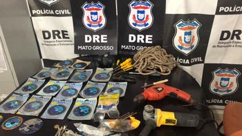 Polícia prende suspeito de integrar organização envolvida em arrombamentos de caixas eletrônicos