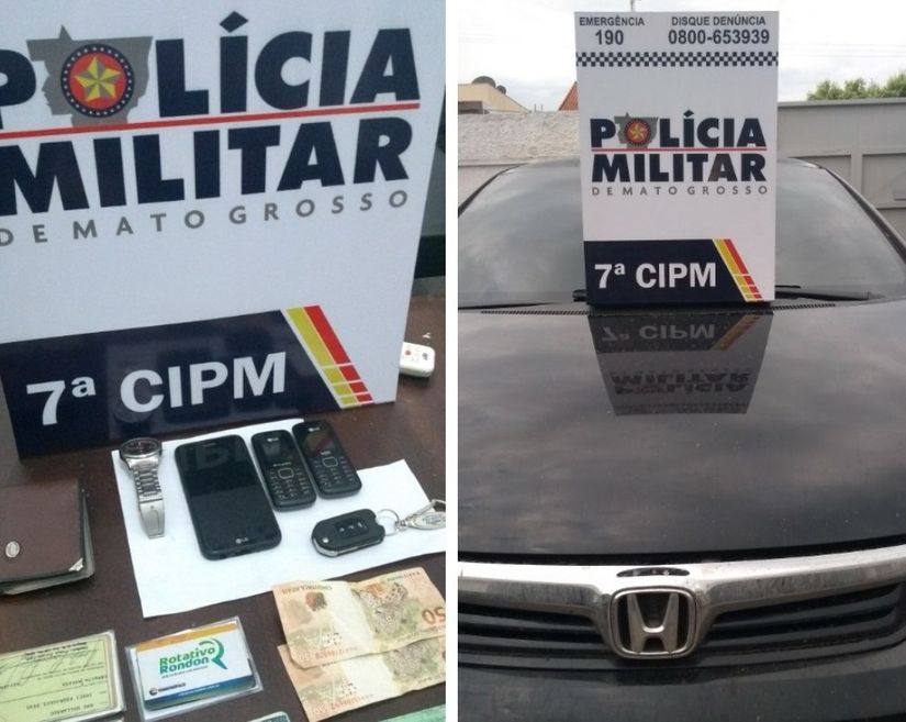 Morador de Rondonópolis é preso pela PM por participação em roubo de carga