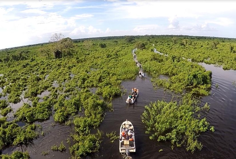 Ribeirinho leva cidadania a locais de difícil acesso no pantanal mato-grossense