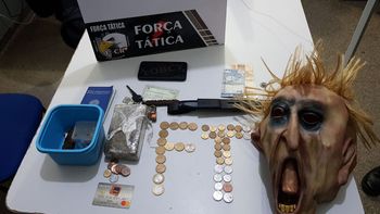 Polícia apreende droga e máscara com suspeitos em Rondonópolis 