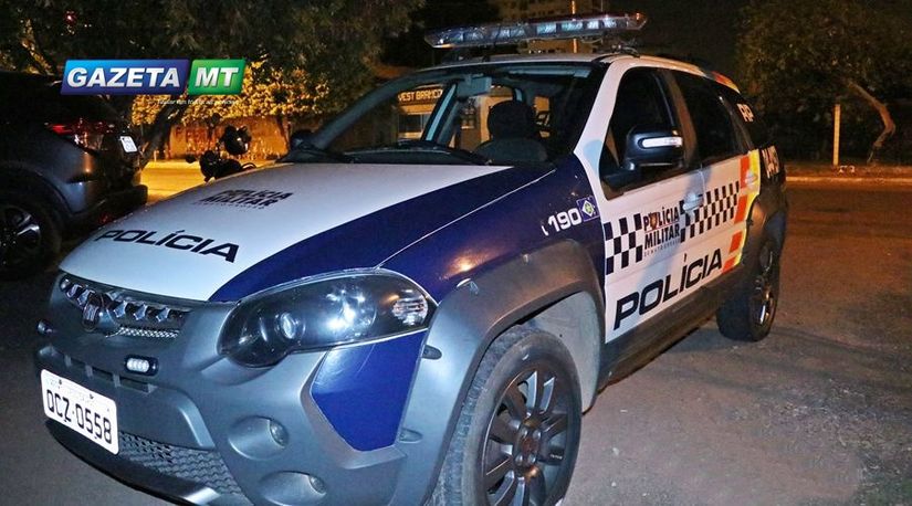 Homem é preso após agredir e ameaçar a mãe de 66 anos de morte em Rondonópolis 