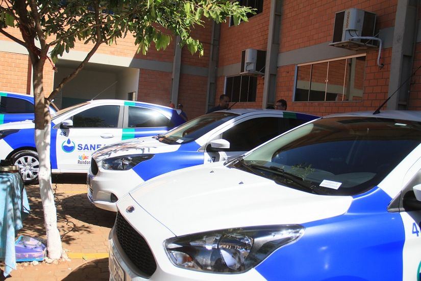 Sanear adquire oito novos veículos e deverá promover leilão dos carros antigos