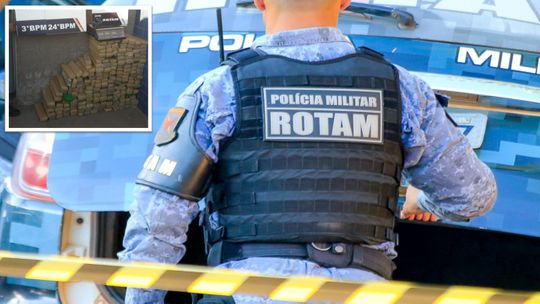 Rotam intercepta traficante com 203 tabletes de maconha dentro de residência 