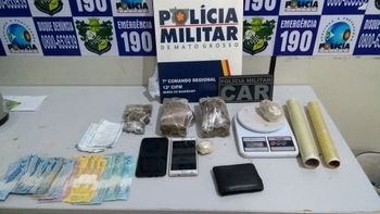 Traficantes de facção criminosa são presos com diversas porções de maconha