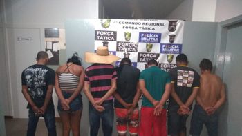 Quadrilha é detida por furto em residência de Rondonópolis 