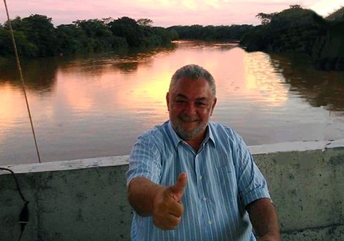 Percival faz churrasco com sabor de dever cumprido sobre a nova ponte