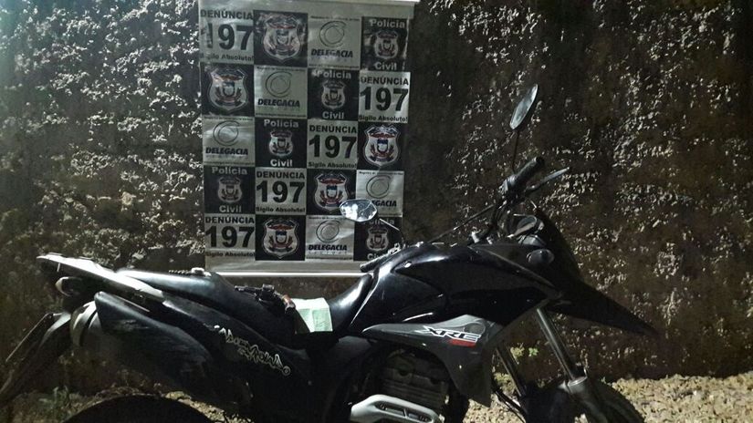 DERF de Rondonópolis prende jovem acusado de roubo com motocicleta clonada 