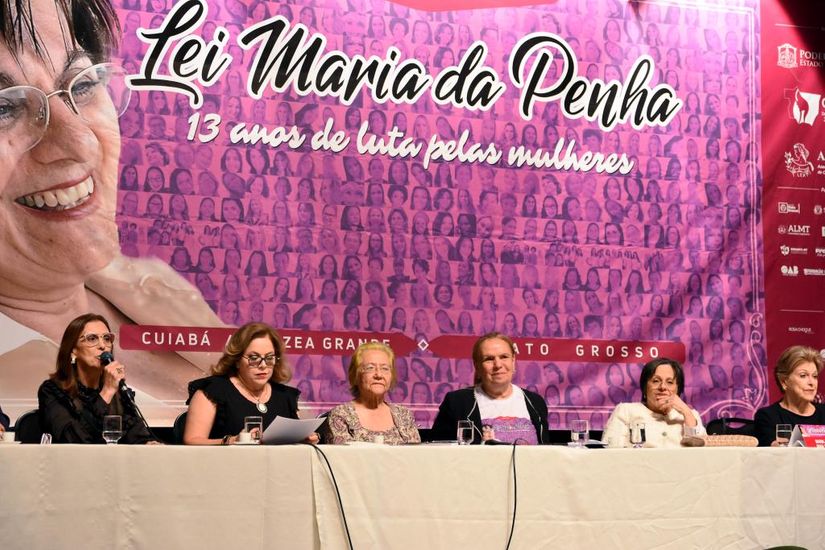 Atuação de MT na proteção às mulheres vitimas de violência é exemplo para o país, diz Maria da Penha