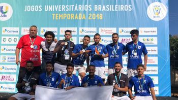 Futsal de MT fatura pódio e garante vaga na fase final do Jubs