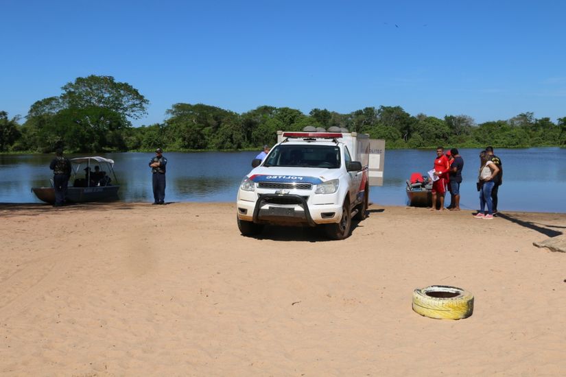 Bombeiros localizam corpo de jovem que desapareceu no Rio Paraguai 
